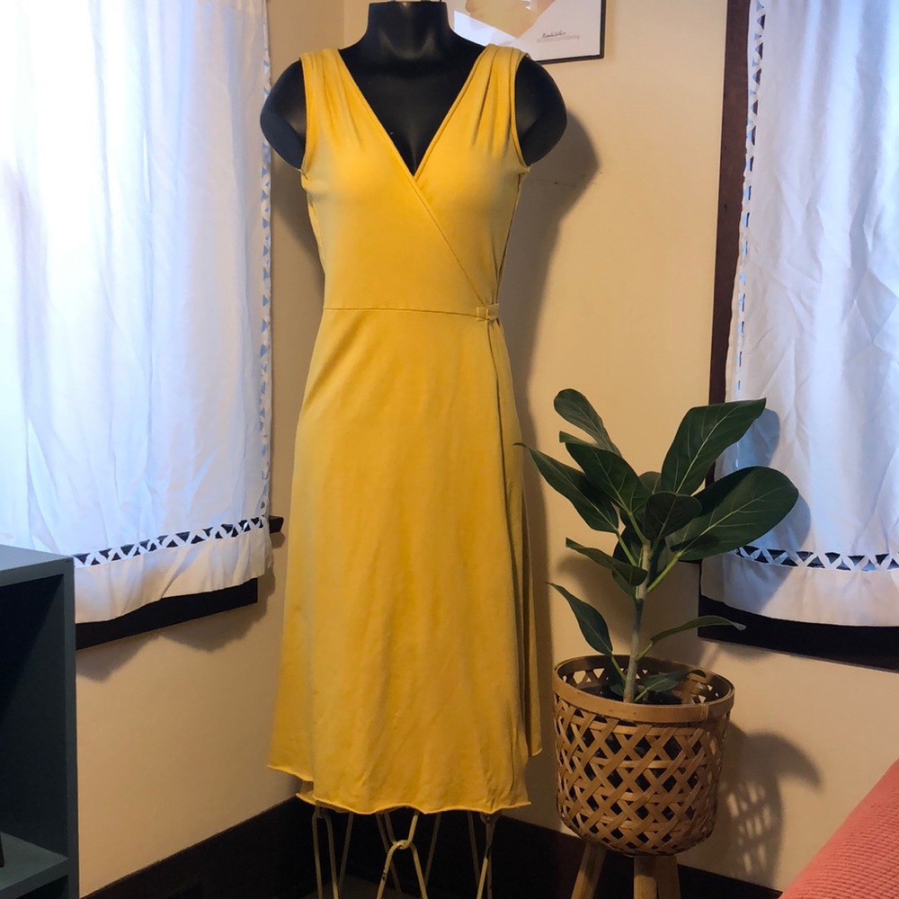 Hemp wrap dress